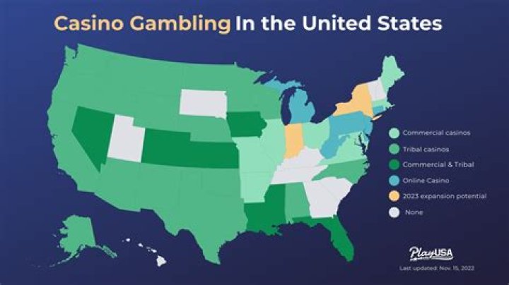 How many states don't have casinos?