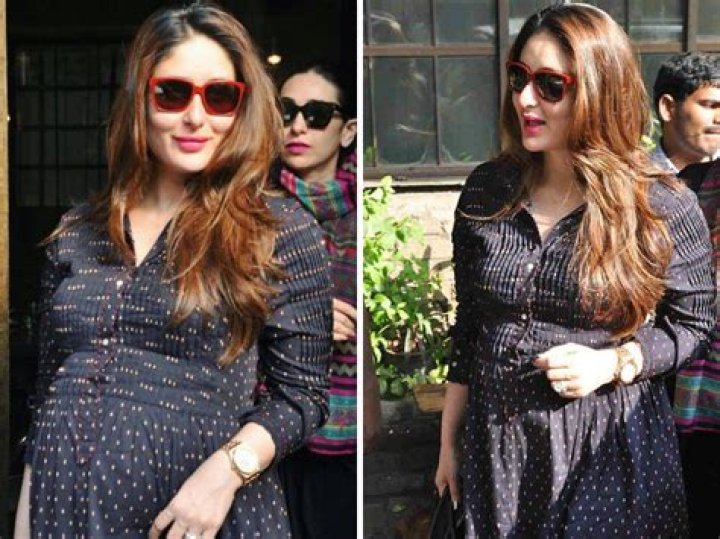 How much did Kareena Kapoor gain during pregnancy?