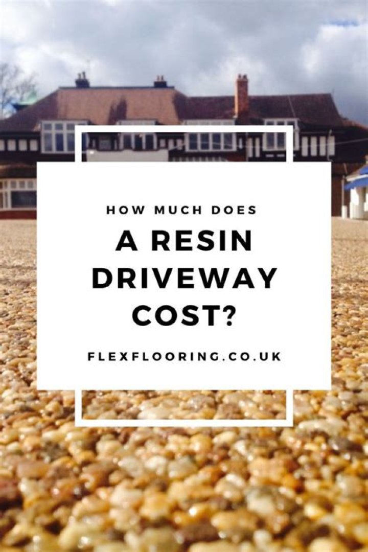 How much does an average resin driveway cost?