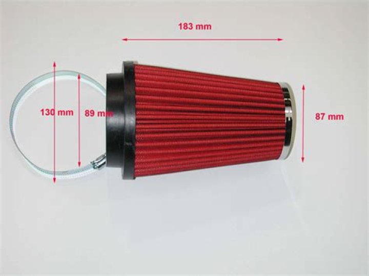 How much HP does a cone air filter add?
