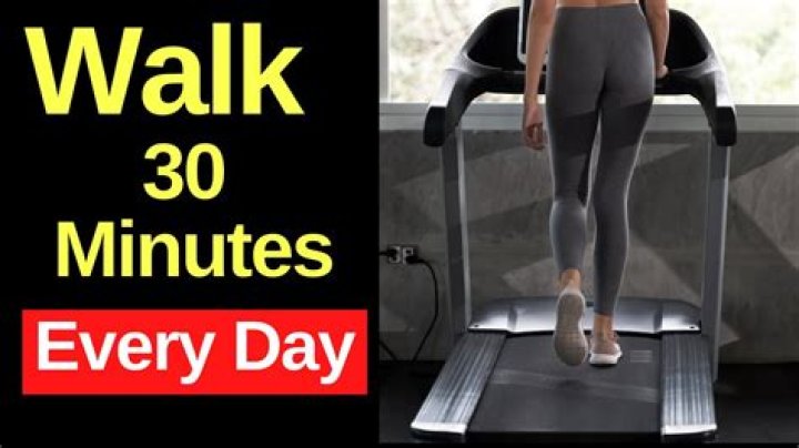 How much weight can I lose if I walk 30 minutes a day?