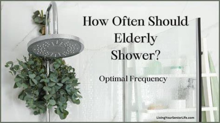 How often should a man shower?