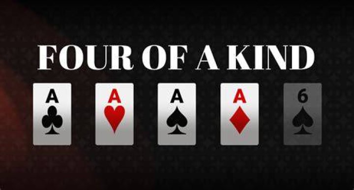 How rare is four of a kind?