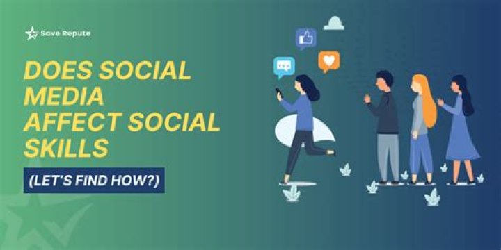How social media affect your social skills?