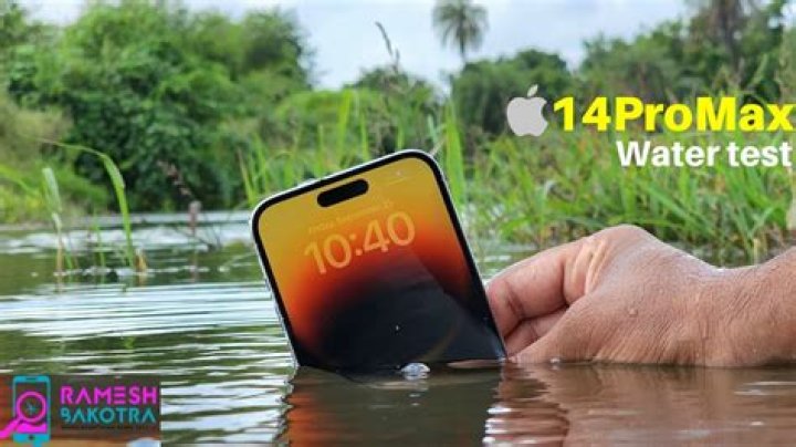 How waterproof is an iPhone?