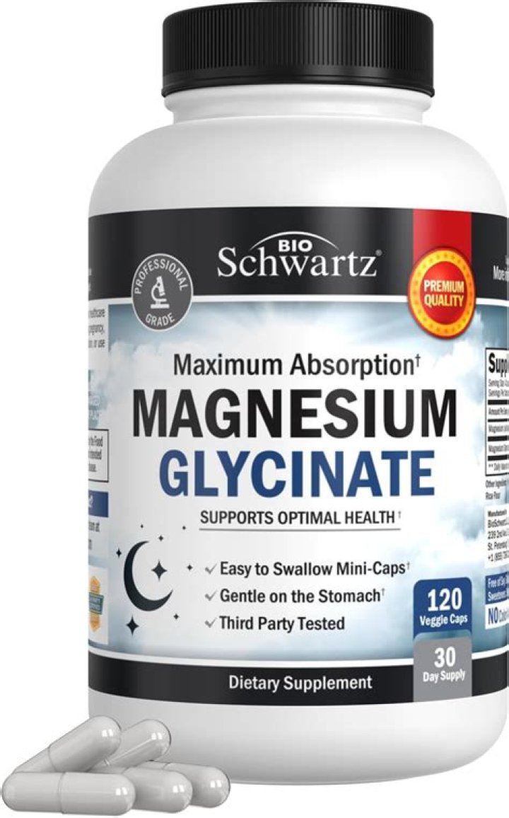 Is 1200 mg of magnesium glycinate too much?