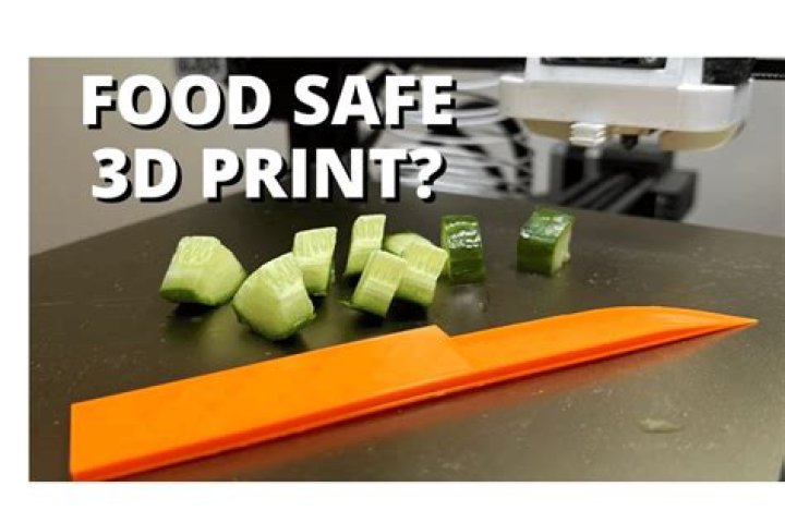 Is 3D printed resin food safe?