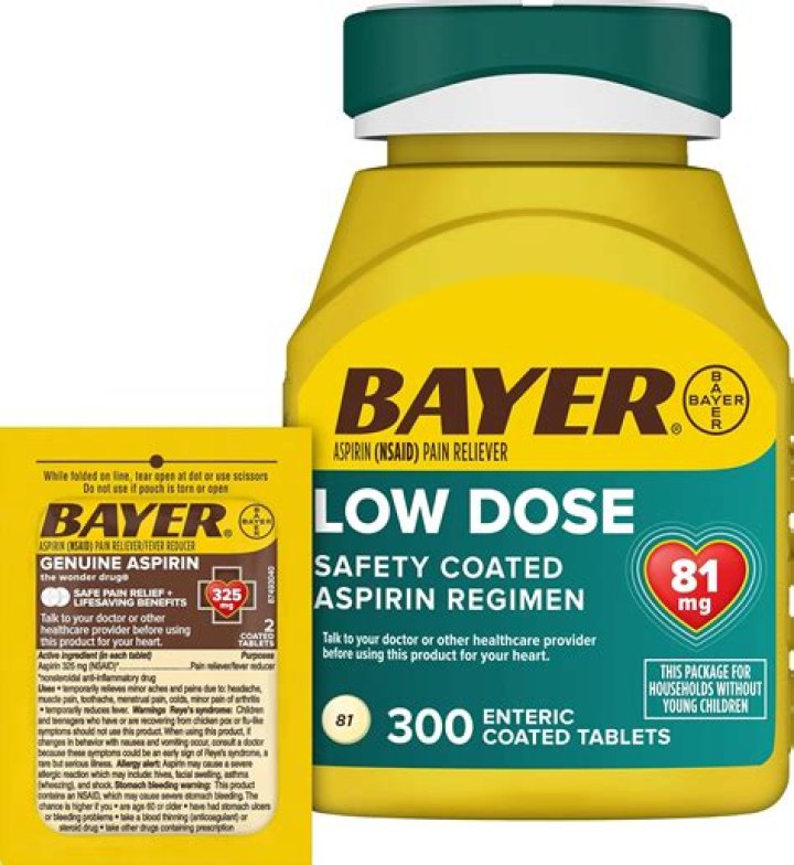 Is 81 mg aspirin considered a blood thinner?
