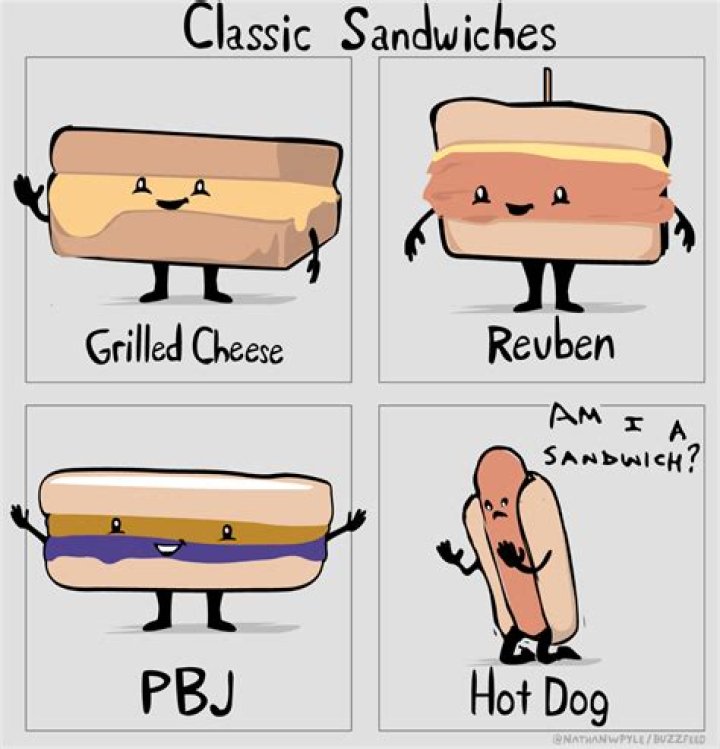 Is a hot dog a sandwich?