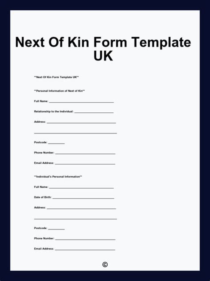 Is a stepson next of kin?