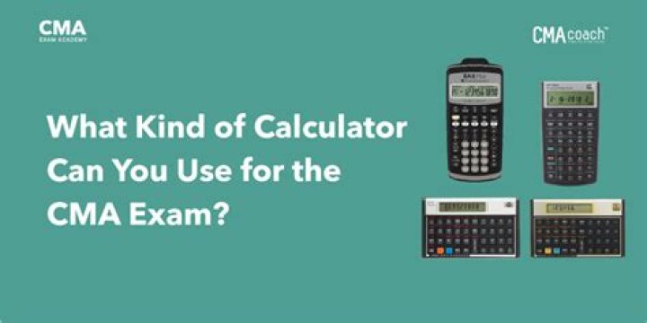 Is calculator allowed in CMA exam?