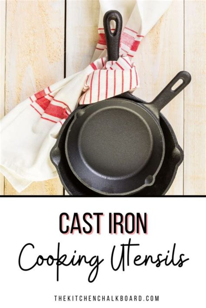 Is chain mail good for cast iron?