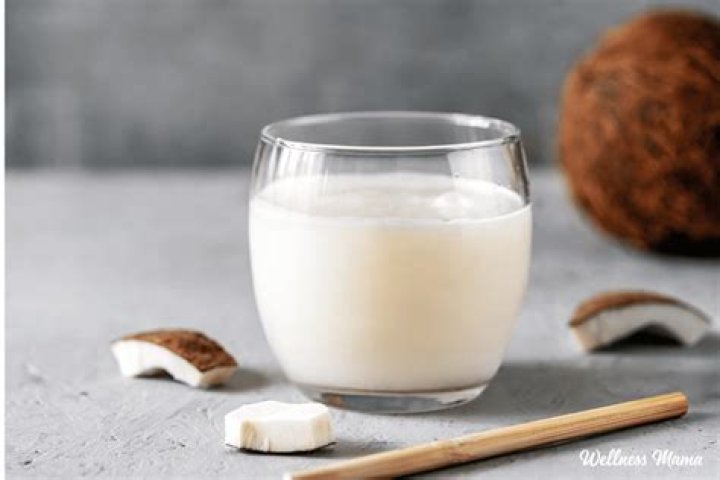 Is coconut milk more fattening than milk?