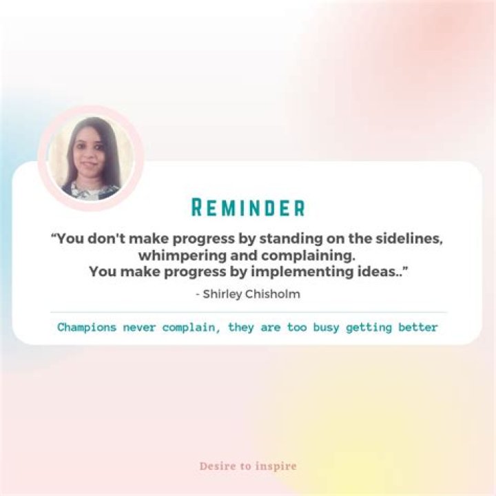 Is complaining productive?