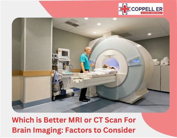 Is CT scan or MRI better for brain?