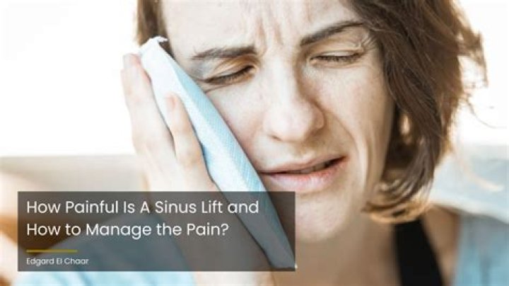 Is gum lift painful?