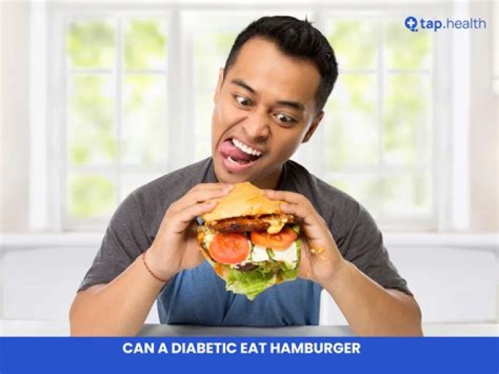 Is Hamburger okay for diabetics?