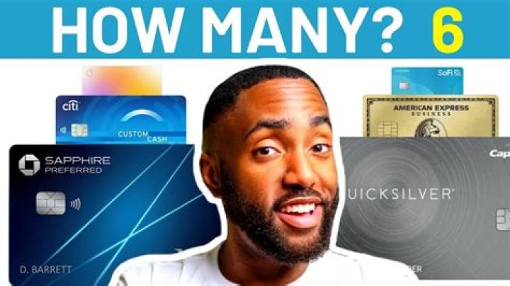 Is having 6 credit cards too much?