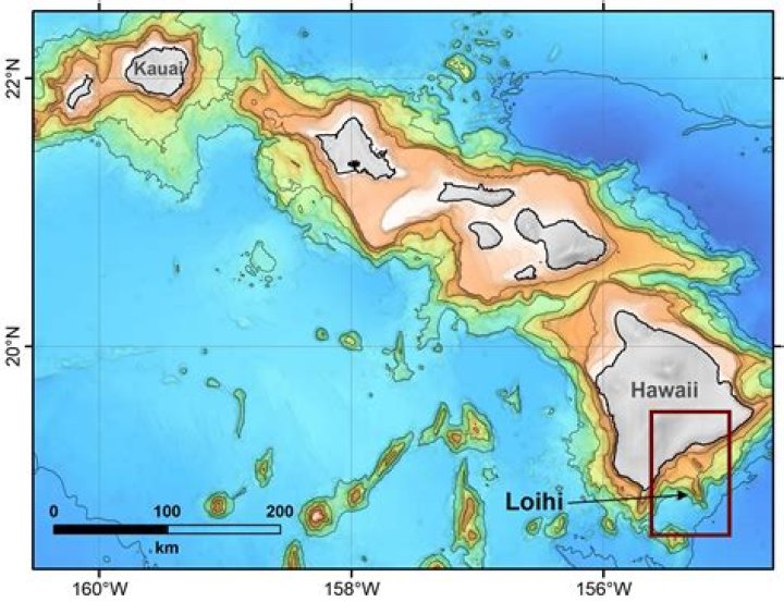 Is Hawaii forming a new island?
