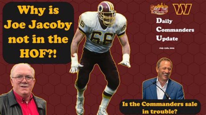 Is Joe Jacoby in the Hall of Fame?