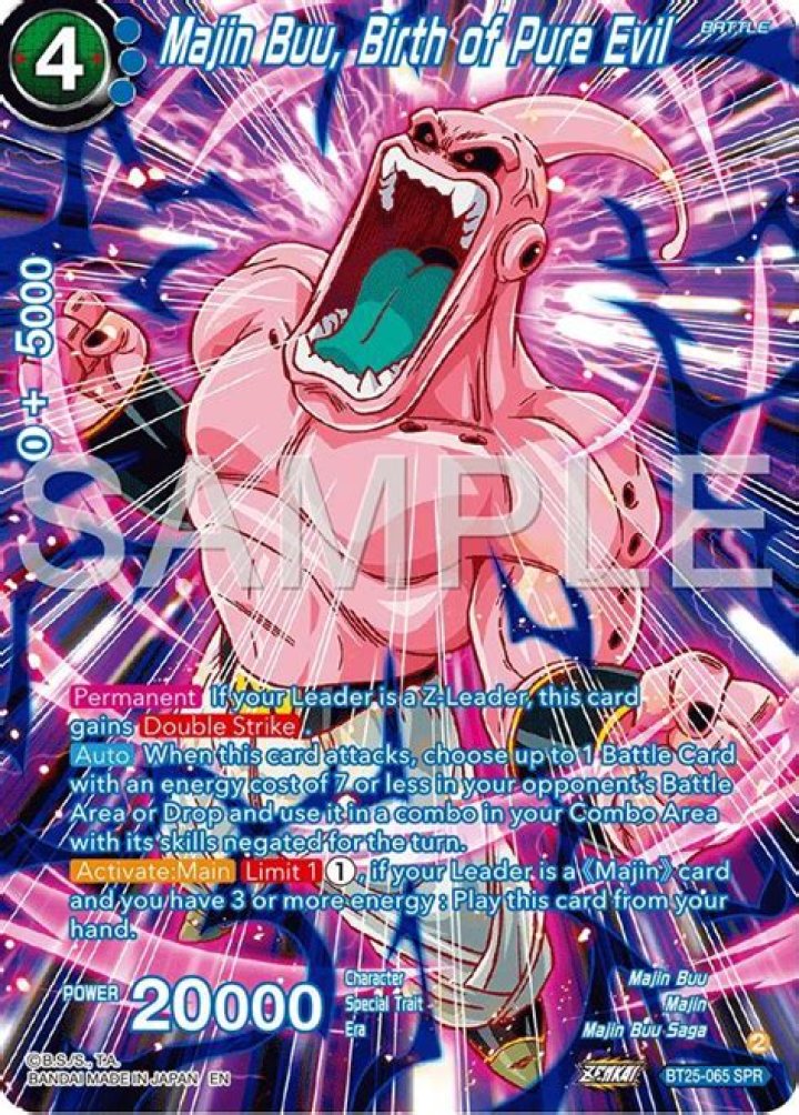 Is Kid Buu pure evil?