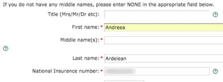Is middle name mandatory?