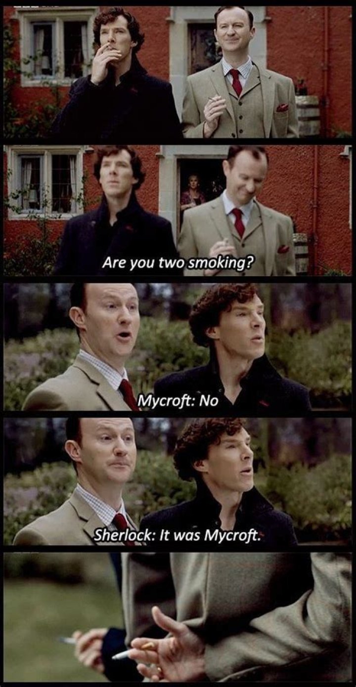Is Mycroft married?