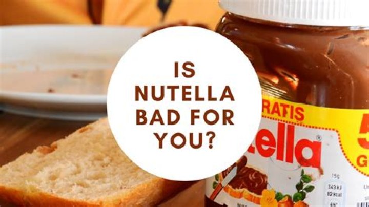 Is Nutella bad for acne?