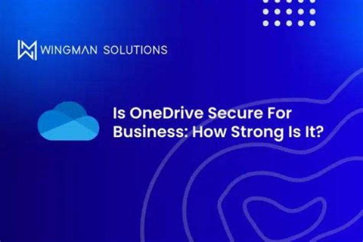 Is OneDrive secure?