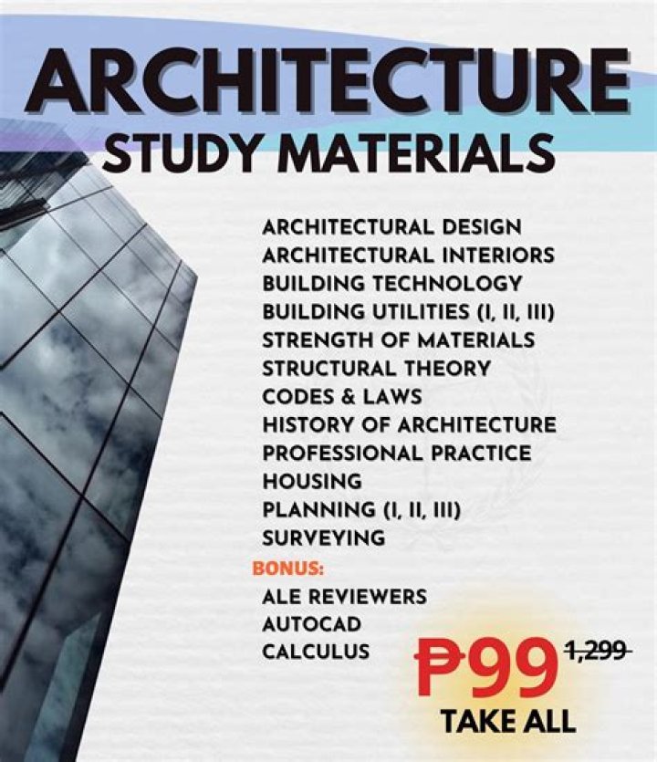 Is studying architecture hard?