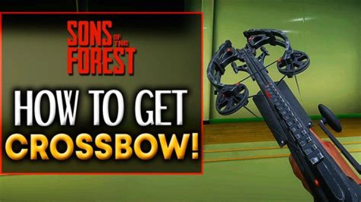 Is the crossbow good in The Forest?