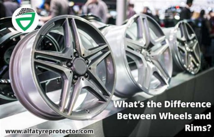 Is there a difference between wheels and rims?