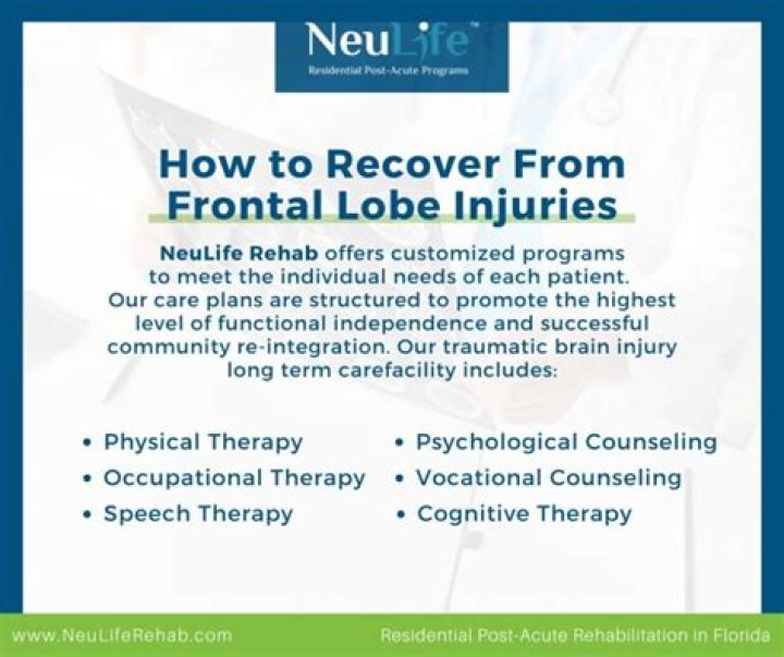 Is there medication for frontal lobe damage?