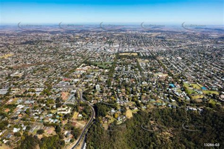 Is Toowoomba built on a volcano?
