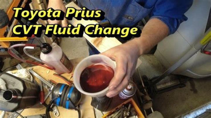 Is Toyota CVT fluid red?