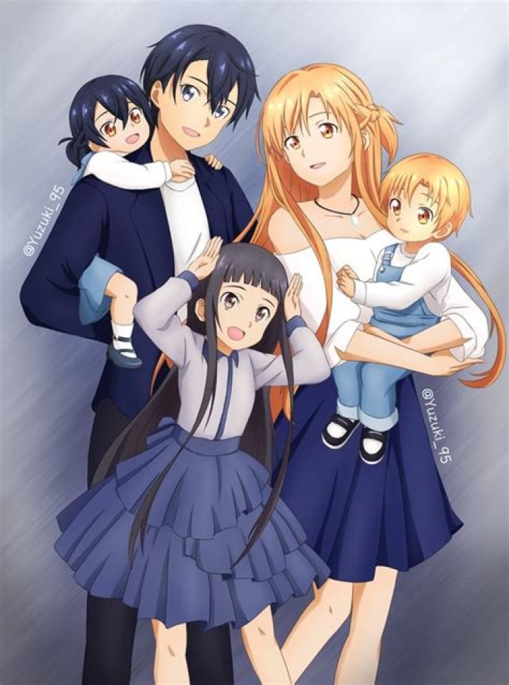 Is Yuuki and Asuna siblings?