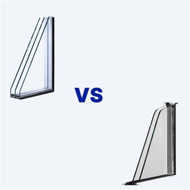 Should double glazed windows feel cold on the inside?