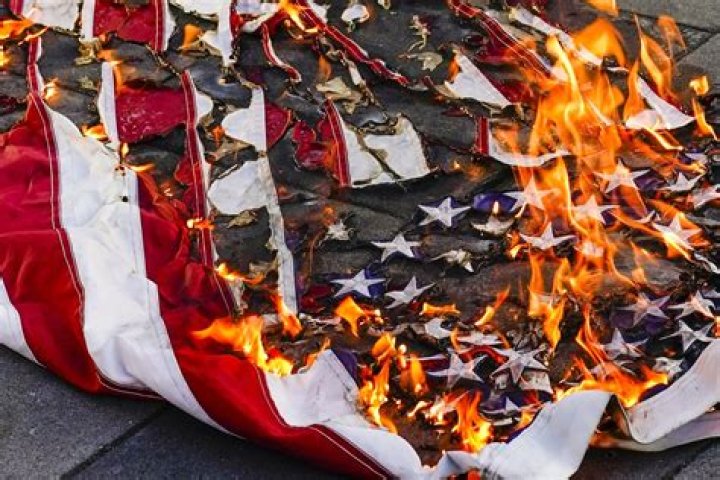 Should flag burning be a form of protest?