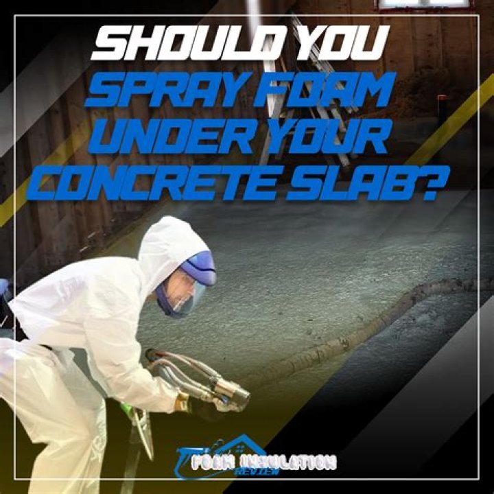 Should I put Styrofoam under concrete?
