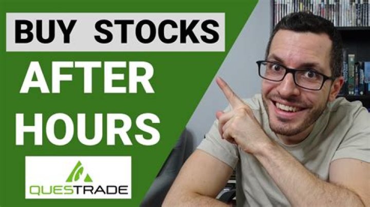 Should you buy stocks after hours?
