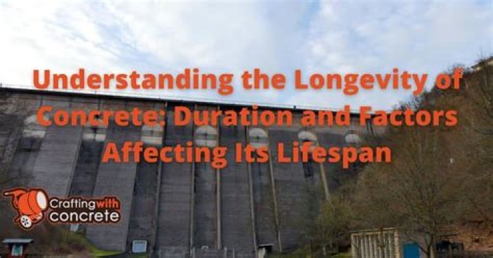 What's the lifespan of concrete?