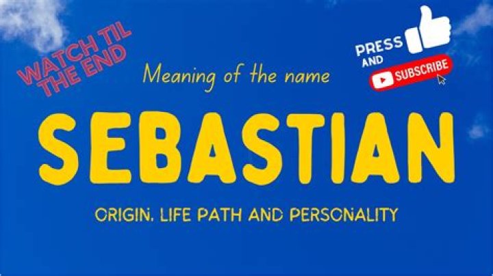 What's the meaning of the name Sebastian?