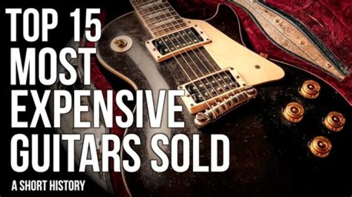 What's the most expensive guitar sold at auction?