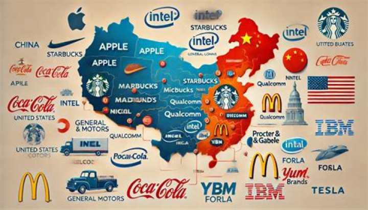 What American food brands are made in China?