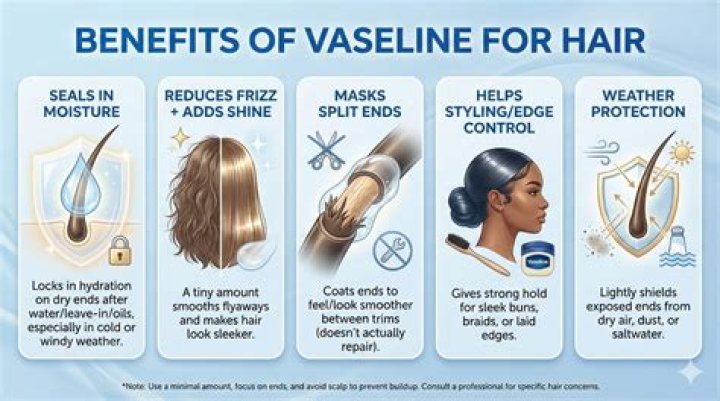 What are benefits of Vaseline?