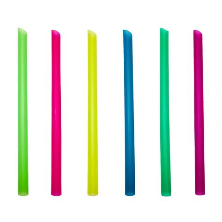 What are boba straws made of?