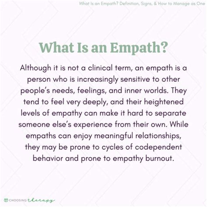 What are empaths supposed to do?