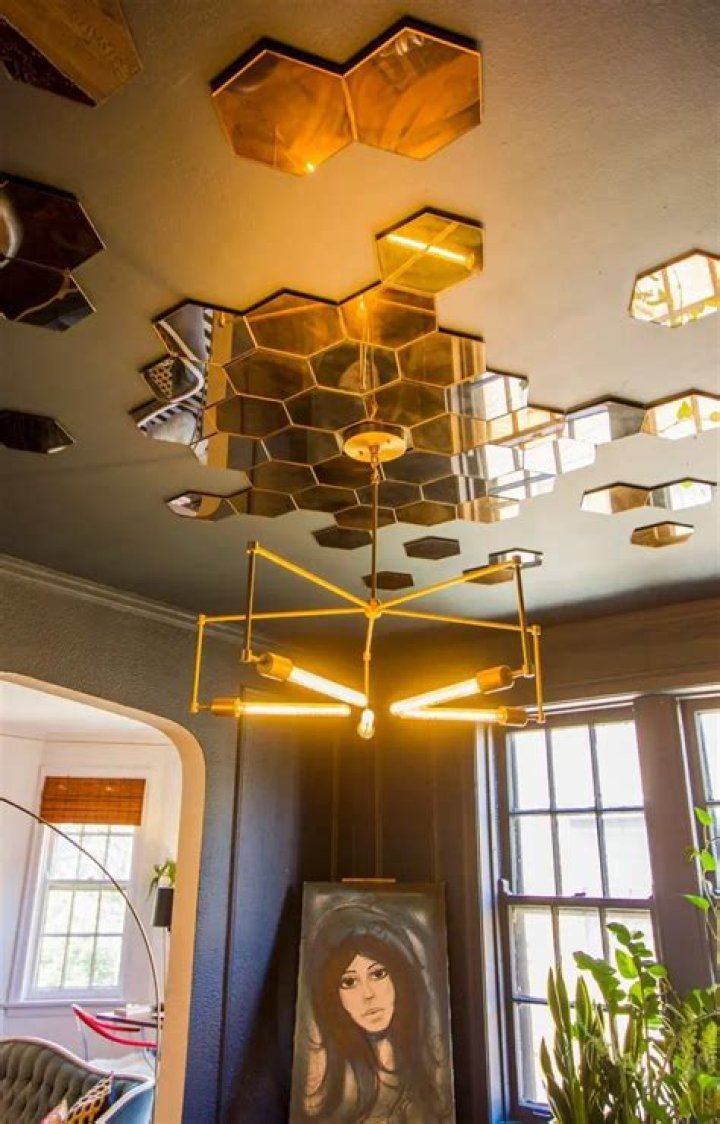What are mirrors on the ceiling for?