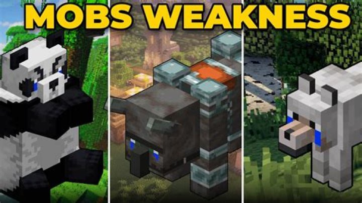 What are Mobs afraid of in Minecraft?