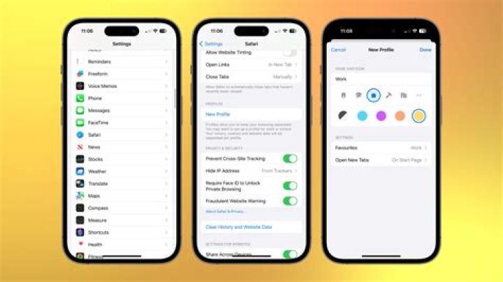 What are music profiles on iPhone?